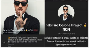 gruppo telegram corona segnalato come truffa