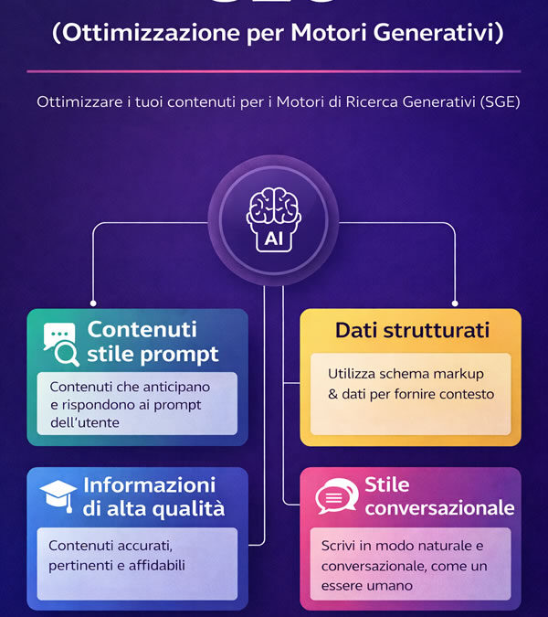 Dalla SEO alla GEO /Generative Engine Optimization): farsi trovare dalle ricerche dell'AI